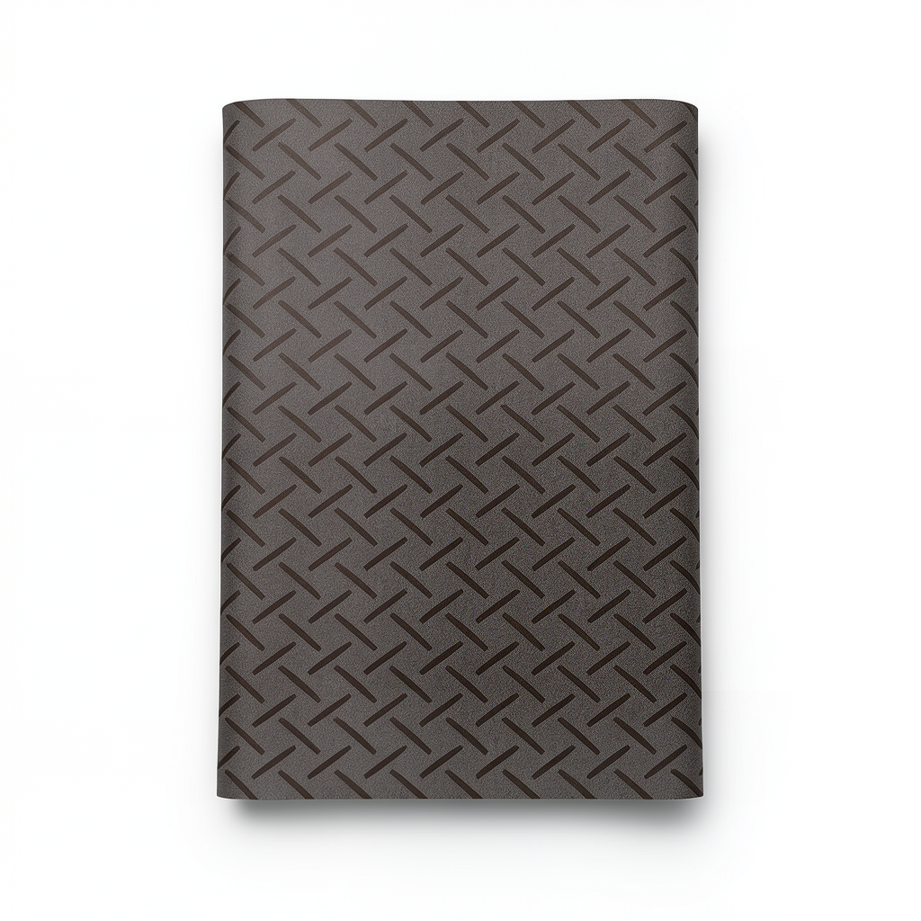 Modern Wallpaper 15.6m×106cm Dark Beige with Brown Lines