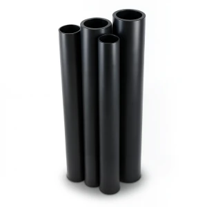 مواسير HDPE PE 80 ضغط 5 بار قطر خارجي 630 مم سمك 24.1 مم لون أسود