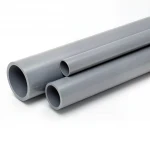 مواسير UPVC الوطني    مقاس 1 إنش سمك 1.52 مم لون رمادي
