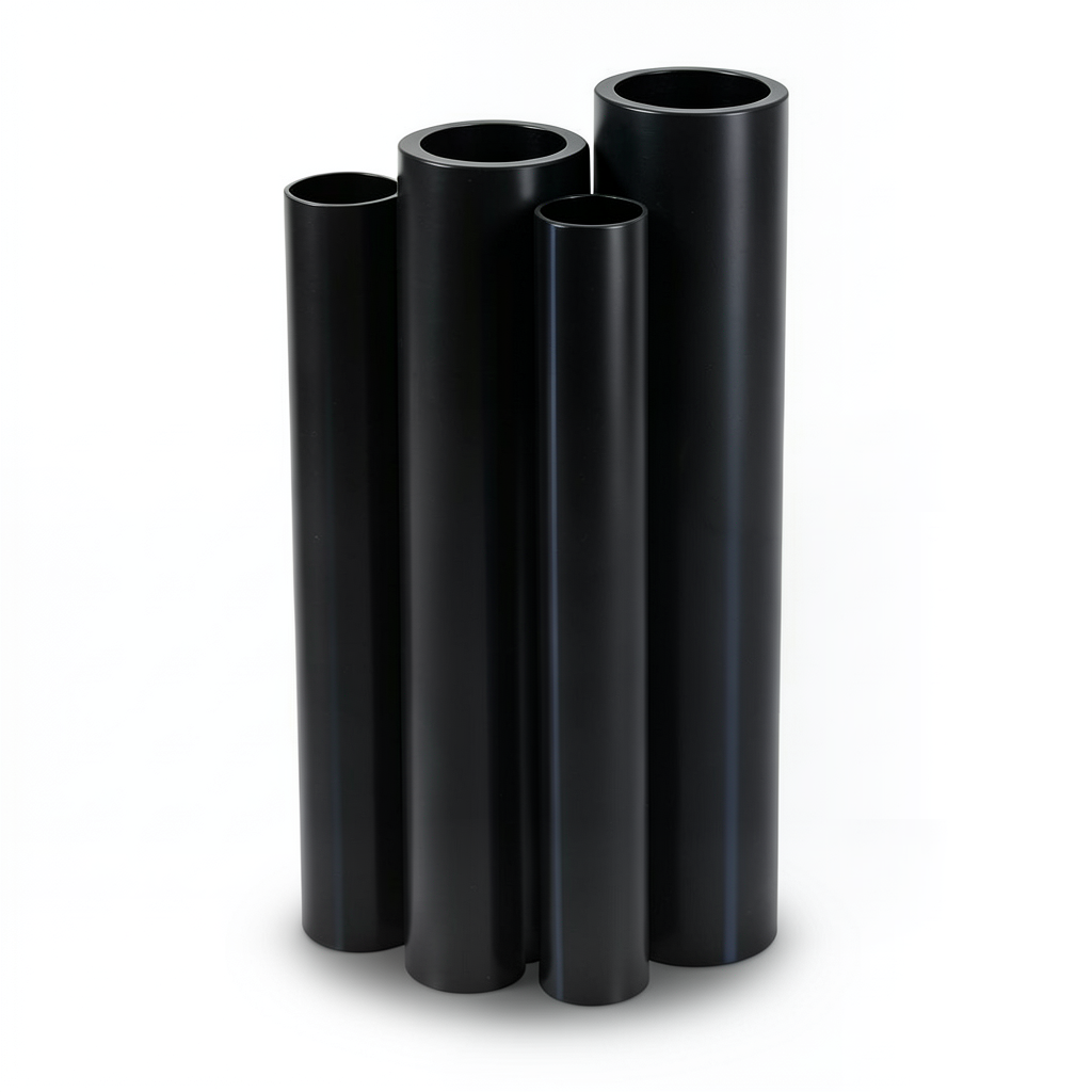 مواسير HDPE الراجحي PE 80 ضغط 5 بار قطر خارجي 710 مم سمك 27.2 مم لون أسود