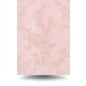 Italian Wall Covering Pink Color Length 10 m Width 0.73 m Model 25049