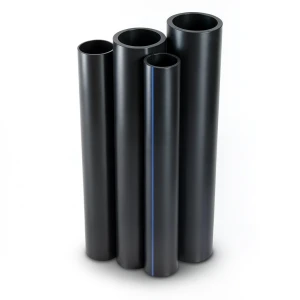 مواسير HDPE PE 80 ضغط 5 بار قطر خارجي 800 مم سمك 30.6 مم لون أسود