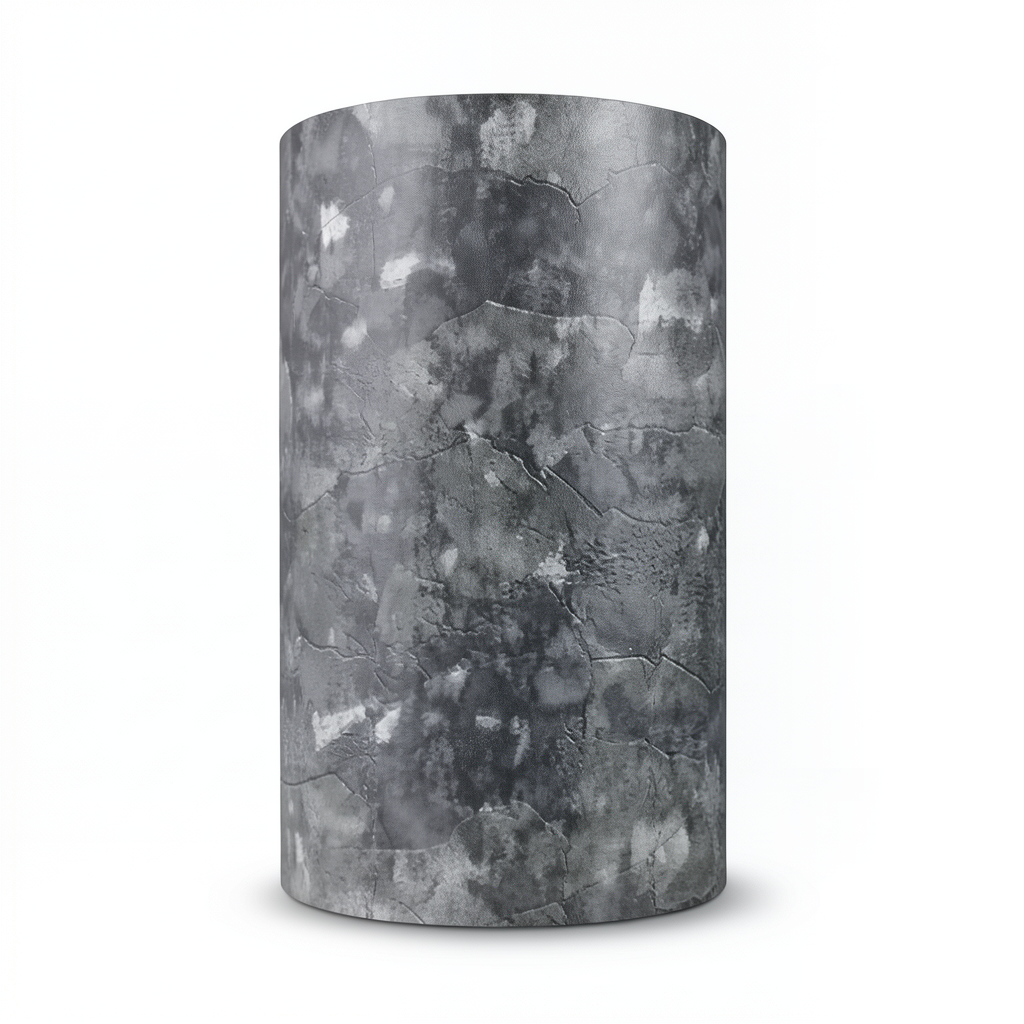 Modern Wall Decoration 15.6m x 100cm Black with Gray