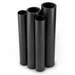 Al-Rajhi HDPE Pipes PE 80 Pressure 5 Bar Outer Diameter 500 mm Thickness 19.1 mm Black