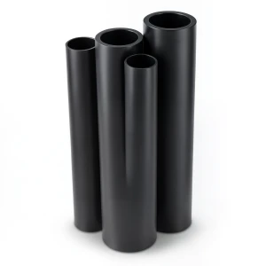مواسير HDPE الراجحي PE 80 ضغط 5 بار قطر خارجي 900 مم سمك 34.4 مم لون أسود