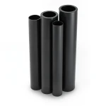 مواسير HDPE PE 80 ضغط 5 بار قطر خارجي 1200 مم سمك 45.9 مم لون أسود