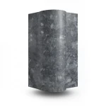 Modern Wall Decoration 15.6m x 100cm Black with Gray