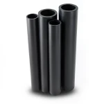 مواسير HDPE الراجحي PE 80 ضغط 5 بار قطر خارجي 710 مم سمك 27.2 مم لون أسود
