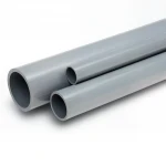 مواسير UPVC الوطني جدول 40  مقاس ¾ إنش سمك 2.87 مم لون رمادي