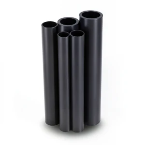 مواسير HDPE PE 80 ضغط 3.2 بار قطر خارجي 800 مم سمك 19.6 مم لون اسود