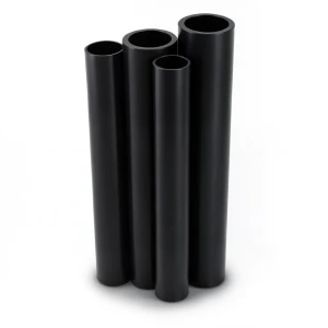 HDPE Pipes PE 80 Pressure 5 Bar Outer Diameter 800 mm Thickness 30.6 mm Black