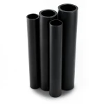 HDPE Pipes PE 80 Pressure 5 Bar Outer Diameter 1600 mm Thickness 61.2 mm Black