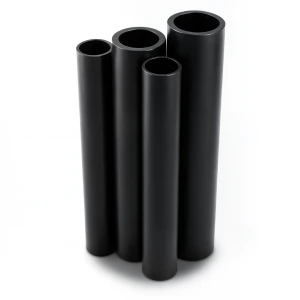 مواسير HDPE PE 80 ضغط 5 بار قطر خارجي 1600 مم سمك 61.2 مم لون أسود