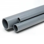 مواسير UPVC الوطني جدول 40  مقاس 3 إنش سمك 5.49 مم لون رمادي