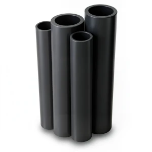 Al-Rajhi HDPE Pipes PE 80 Pressure 5 Bar Outer Diameter 1000 mm Thickness 38.2 mm Black