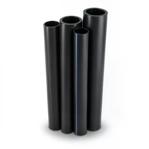 مواسير HDPE PE 80 ضغط 3.2 بار قطر خارجي 1200 مم سمك 29.4 مم لون اسود