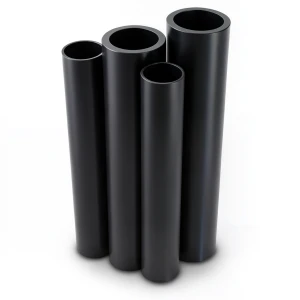 مواسير HDPE PE 80 ضغط 5 بار قطر خارجي 1200 مم سمك 45.9 مم لون أسود