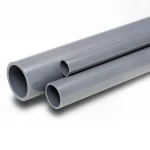 مواسير UPVC الوطني جدول 40  مقاس 3 إنش سمك 5.49 مم لون رمادي