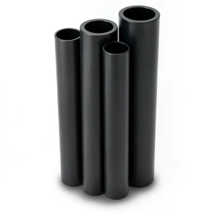 HDPE Pipes PE 80 Pressure 3.2 Bar Outside Diameter 400 mm Thickness 9.8 mm Black
