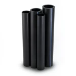مواسير HDPE PE 80 ضغط 3.2 بار قطر 1400 مم سمك 34.3 مم لون اسود