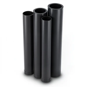 HDPE Pipes PE 80 Pressure 5 Bar Outer Diameter 1400 mm Thickness 53.5 mm Black