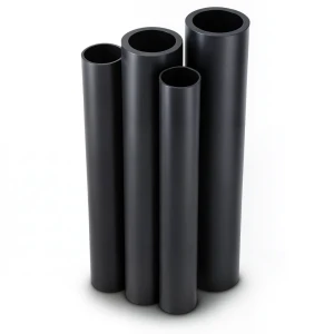 مواسير HDPE PE 80 ضغط 3.2 بار قطر خارجي 1600 مم سمك 39.2 مم لون اسود