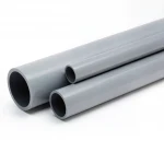 مواسير UPVC الوطني جدول 40  مقاس ½  إنش سمك 2.77 مم لون رمادي