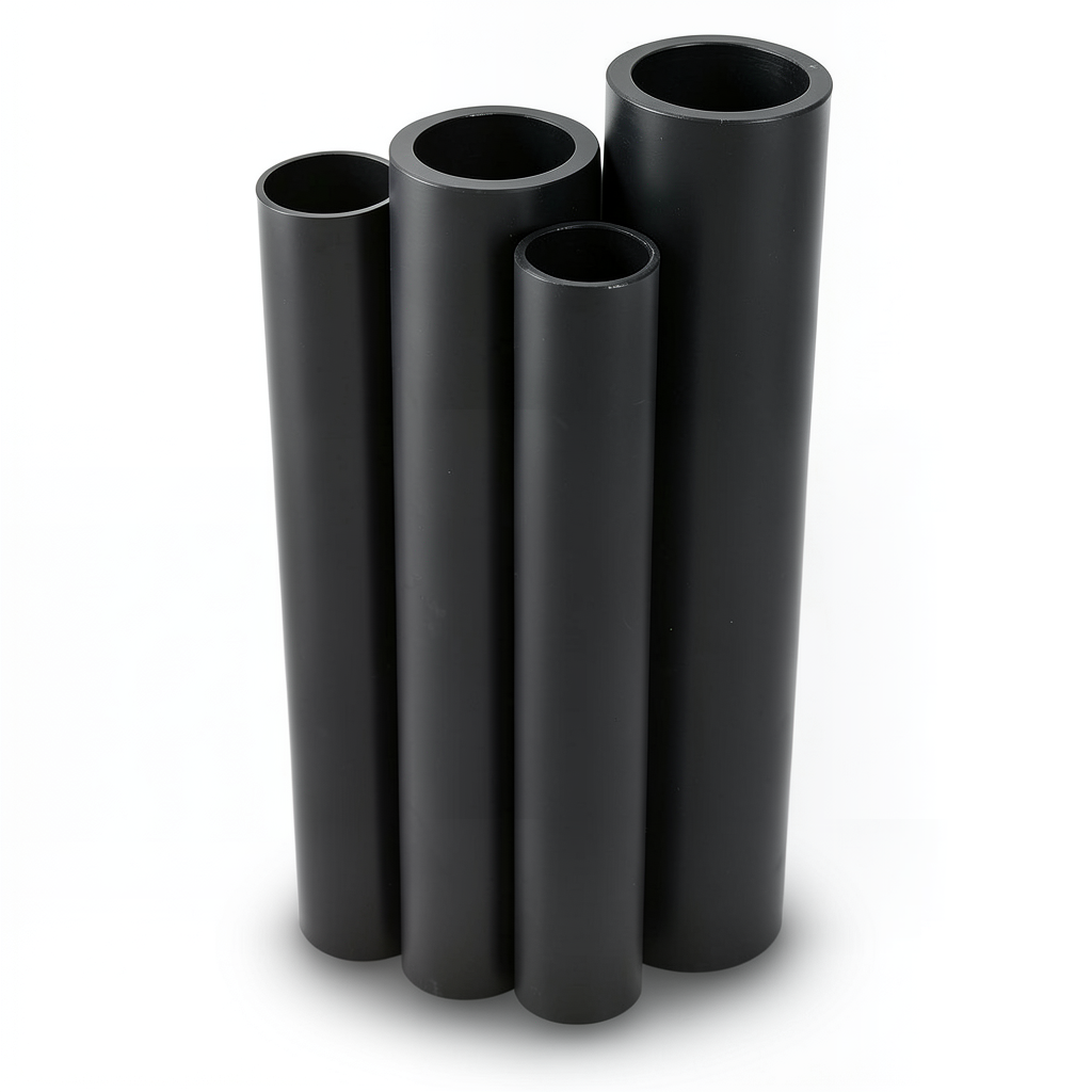 HDPE Pipes PE 80 Pressure 3.2 Bar Outside Diameter 560 mm Thickness 13.7 mm Black