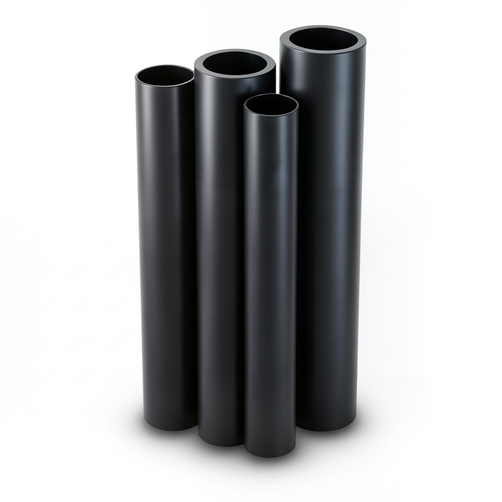 HDPE Pipes PE 80 Pressure 3.2 Bar Outside Diameter 355 mm Thickness 3.5 mm Black