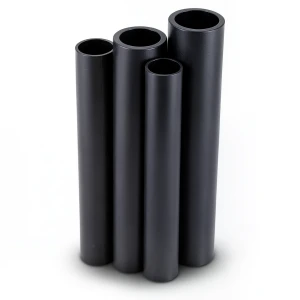 مواسير HDPE PE 80 ضغط 3.2 بار قطر خارجي 710 مم سمك 17.4 مم لون اسود