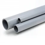 مواسير UPVC الوطني جدول 40  مقاس 3 إنش سمك 5.49 مم لون رمادي