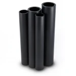 أنابيب HDPE PE 80 ضغط 3.2 بار قطر خارجي 450 مم سمك 11.0 مم لون اسود