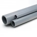 مواسير UPVC الوطني جدول 40  مقاس 4 إنش سمك 6.02 مم لون رمادي