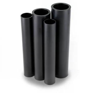 أنابيب HDPE PE 80 ضغط 3.2 بار قطر خارجي 500 مم سمك 12.3 مم أسود