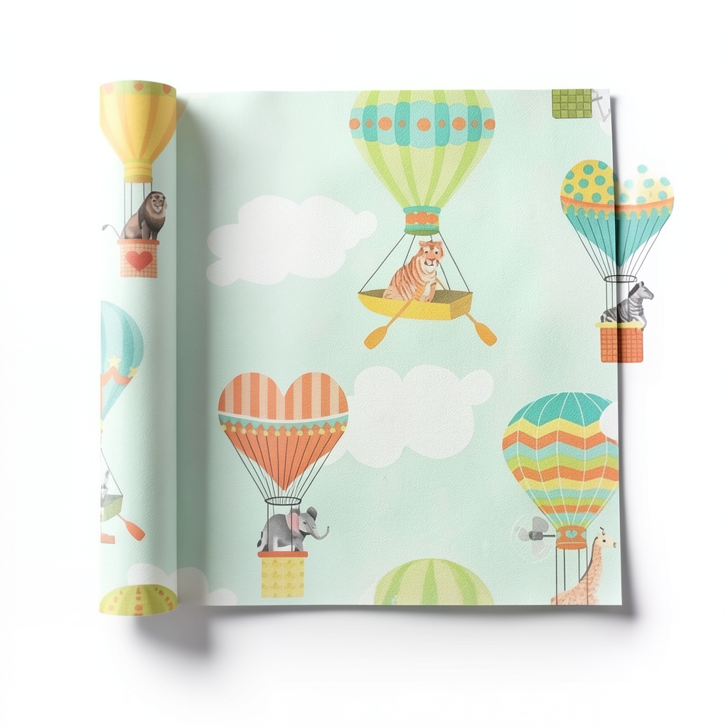 American Youth and Children Wallpaper 10m x 0.53m Multicolor