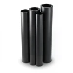 أنابيب HDPE PE 80 ضغط 3.2 بار قطر خارجي 560 مم سمك 13.7 مم لون أسود