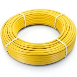 HDPE Pipes PE 100 Pressure 10 Bar Outside Diameter 63 mm Thickness 5.8 mm Yellow
