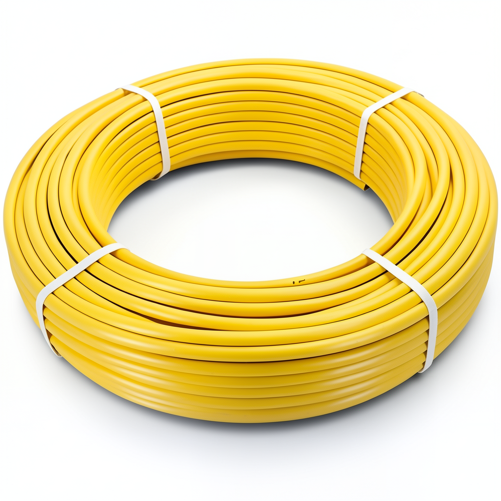 HDPE Pipes PE 100 Pressure 10 Bar Outside Diameter 63 mm Thickness 5.8 mm Yellow