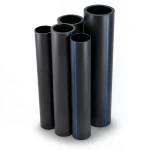 HDPE Pipes PE 80 Pressure 3.2 Bar Outside Diameter 710 mm Thickness 17.4 mm Black