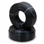 أنابيب HDPE الراجحي PE 100 ضغط 16 بار قطر خارجي 20 مم سمك 2 مم لون اسود