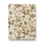 Italian Wall Decoration Floral Wallpaper 10m×0.73m Beige Color