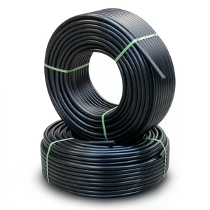 HDPE Pipes PE 100 Pressure 10 Bar Outside Diameter 75 mm Thickness 6.8 mm Black