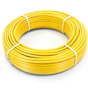 HDPE Pipes PE 100 Pressure 10 Bar 75 mm OD 6.8 mm Thickness Yellow