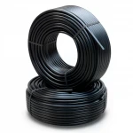 أنابيب HDPE الراجحي  PE 63 ضغط 15.9  بار قطر خارجي 90 مم سمك 12.3 مم لون اسود