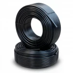 أنابيب HDPE الراجحي  PE 63 ضغط 10 بار قطر خارجي 63 مم سمك 5.8 مم لون اسود