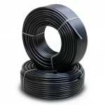 أنابيب HDPE الراجحي  PE 63 ضغط 10 بار قطر خارجي 75 مم سمك 6.8 مم لون اسود