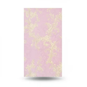 Italian Wall Covering Pink Color Length 10 m Width 0.73 m Model 25070
