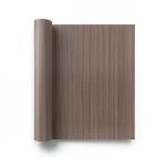 ورق حائط تصميم مقلم مقاس 15.6 م×106 سم لون بني