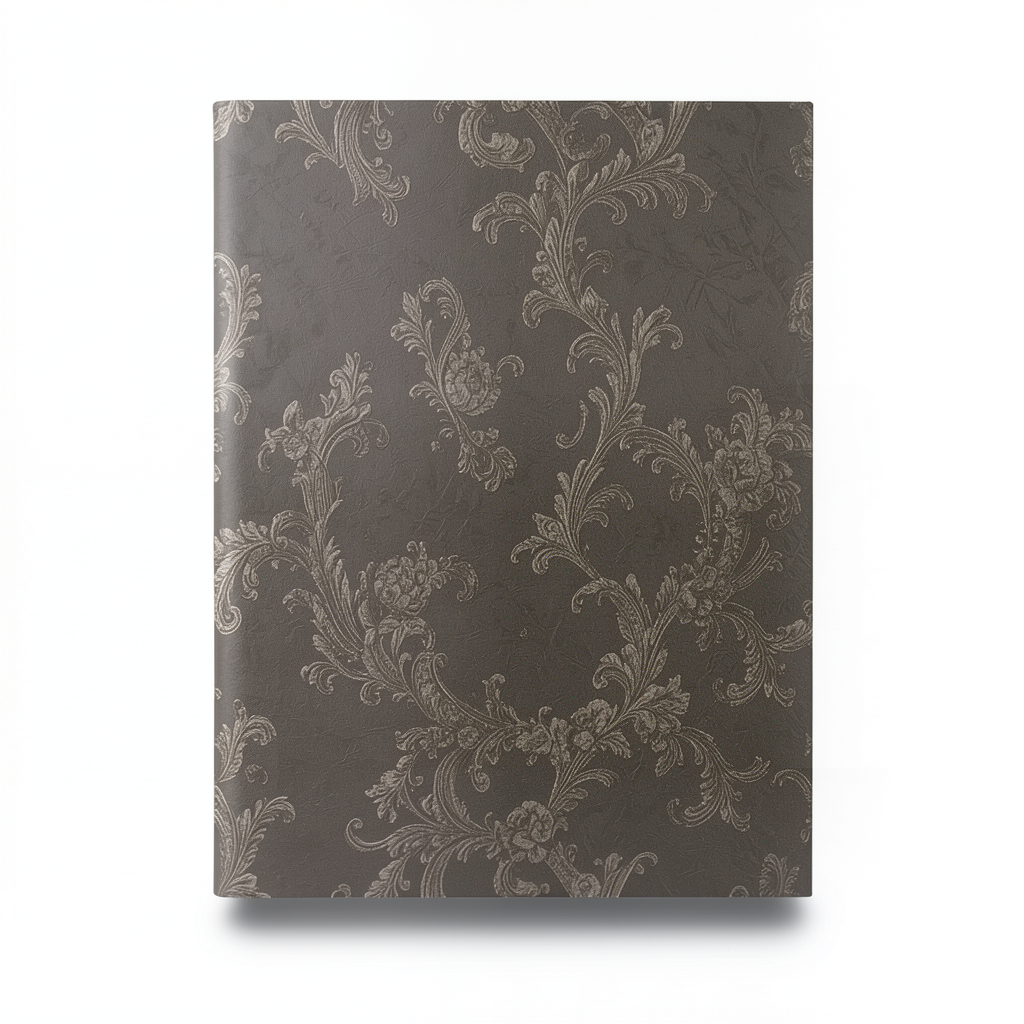 Italian Wall Covering Dark Beige, 10 m Length, 0.73 m Width