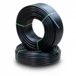 أنابيب HDPE الراجحي  PE 63 ضغط 10 بار قطر خارجي 20 مم سمك 1.9 مم لون اسود